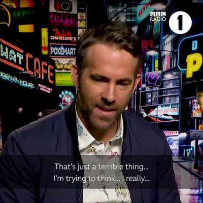 Ryan Reynolds being ... well Ryan Reynolds.