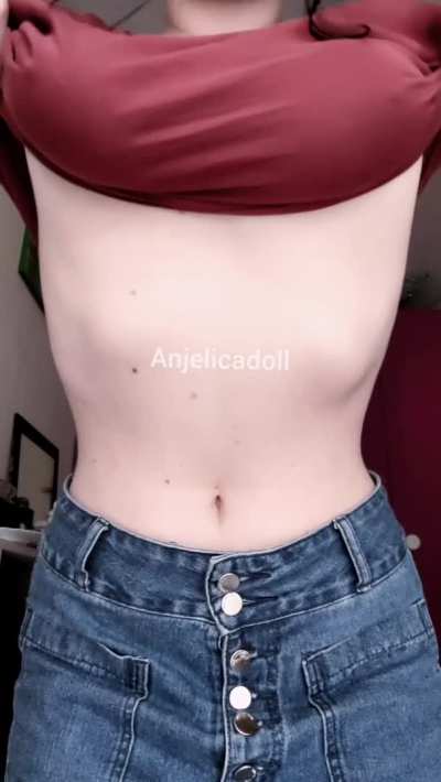 dropping my boobs before going out with my friends :)