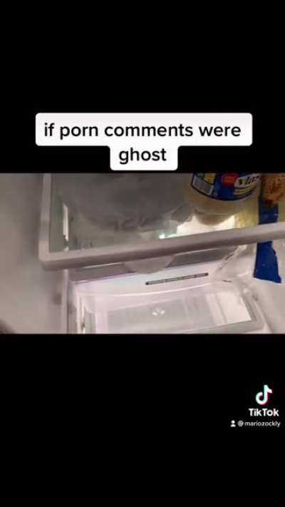 if porn comments were ghost
