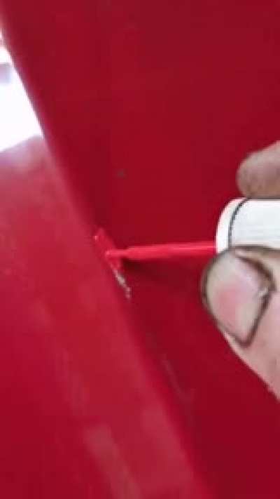So nice what he did to the paint