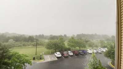Rain and hot coffee