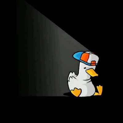 Duck is sad now