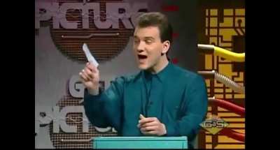 Mike O’Malley’s racist riff on children’s game show (1991)