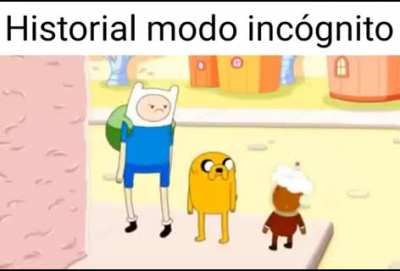 Escucha hermano tu no viste nada.