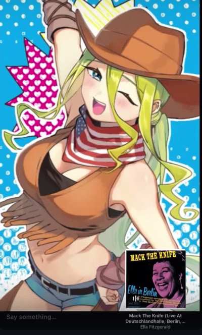 Now here are some real American music that Nadeshiko Yamato would listen to if she’s big into American culture.