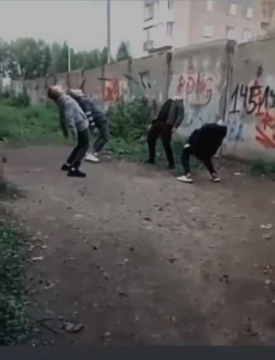 Bros fighting things we can’t imagine.