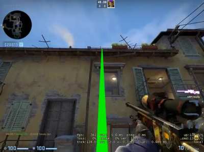 how to smoke second mid door inferno (128 tick)
