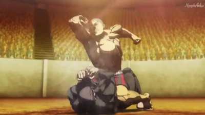 People can hate on the anime but can't lie the ground game was sexy asf