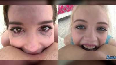 Rimjob Battle: KASEY WARNER vs ALEX GREY! Who would make you cum first?