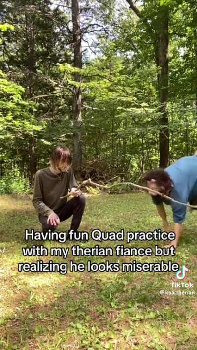 Therian’s Quad practice