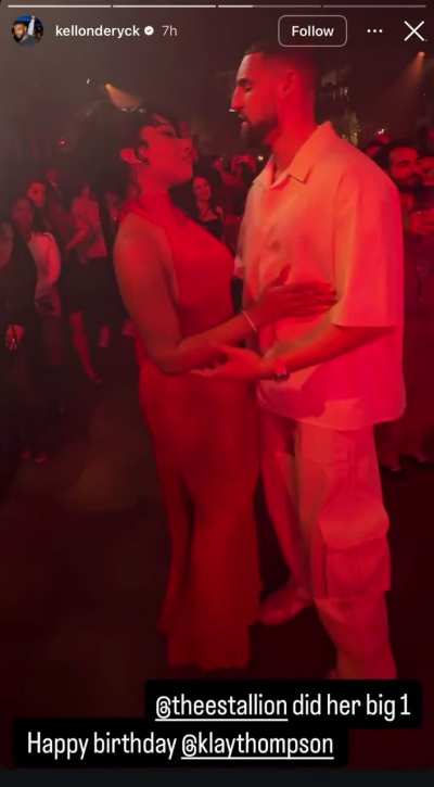 Megan & Klay dancing ❤️