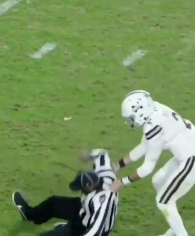This incredible football play