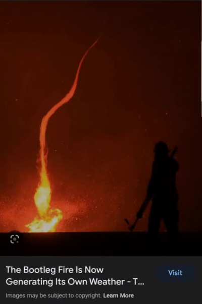 That firefighter is screwed.