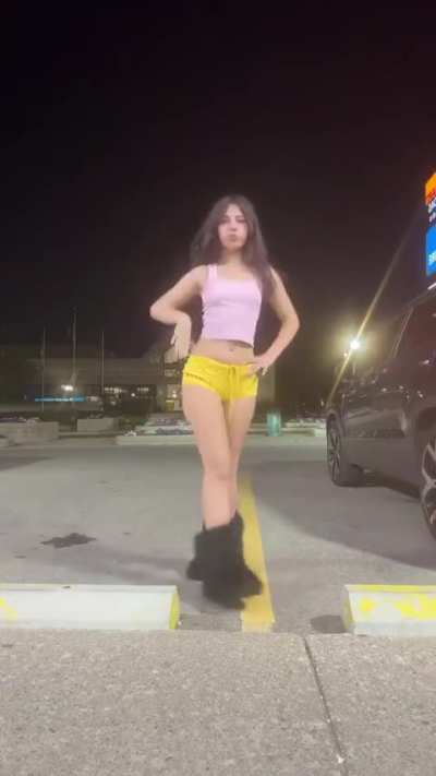 In public