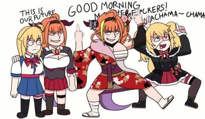 Bang Bang Pull My HaachaCoco Trigger (Congrats to HololiveEN0 for 900K)