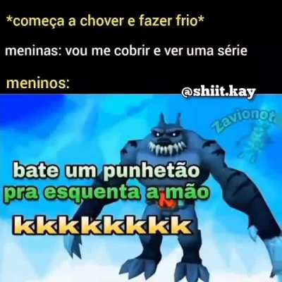 Aquela gloriosa de todo dia frio