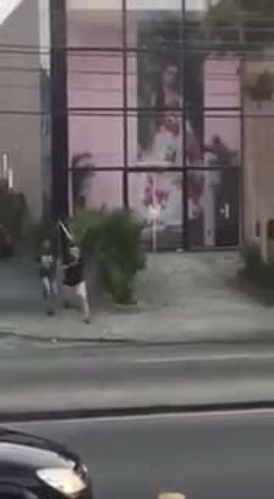 Fight Chase and Car accident