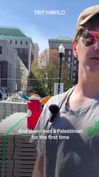 Jared Kannel, a Jewish student taking part in the Gaza encampment at Columbia University, tells TRT World that he feels 