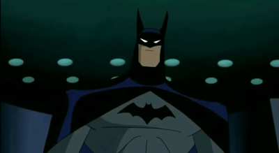 This is one of the coolest and funniest Batman moments. Also, that theme at the end. 