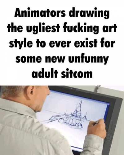 There are like 4 decent looking animated adult shows