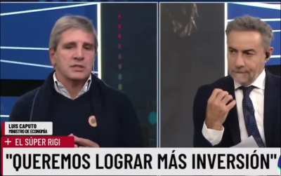 Luis Caputo: 