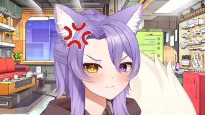 I am NOT a cat! I'm a fox!