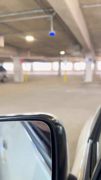 The sound of wind through the parking garage at my work. It’s *much* louder in person.