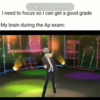 Ap exams were today