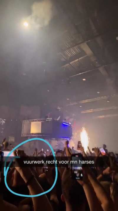 Supremacy pyro incident