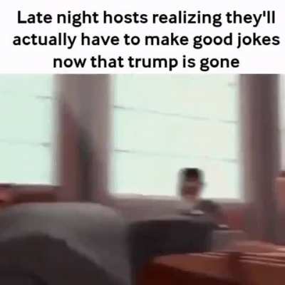 orange man gone???? what now