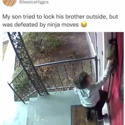 A bonafide ninja