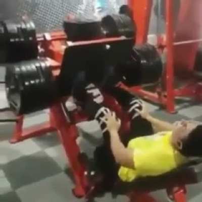 Leaked footage of someone working out to kick off their New Year Resolutions.