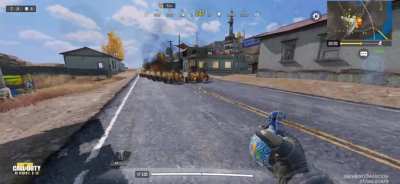 Exploding 12 motorcycles at once.