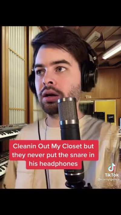 Where’s my snare??