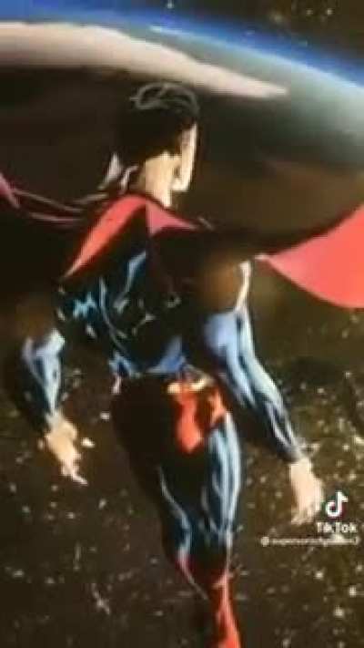 Superman solos.