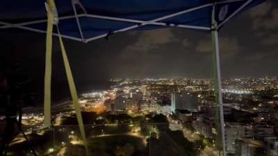 Iranian ballistic missiles directly impacting Tel Aviv (October 1, 2024)
