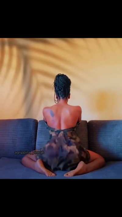 relaxing on the couch