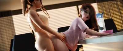 D.va & Futa Brigitte (The fastest Gman)