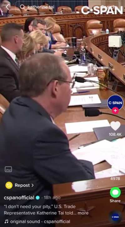 U.S. Trade Representative Katherine Tai responds to NC Republican Greg Murphy’s comments that she’s “too nice” to do her job