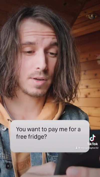 Trying to sell something online...
