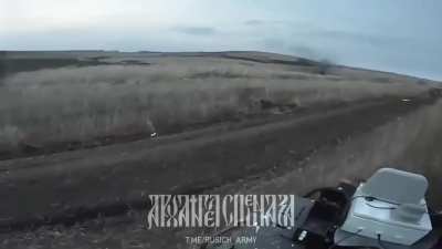 VDV CASEVAC gets barely missed by a Ukranian FPV drone