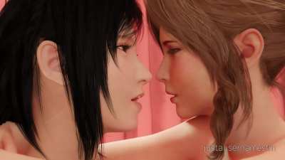 Tifa x Aeris (just<wbr>auser<wbr>name3<wbr>d) [Final Fantasy 7]
