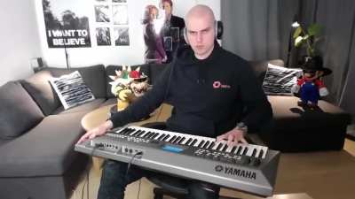 Improvised version of “Take on me”