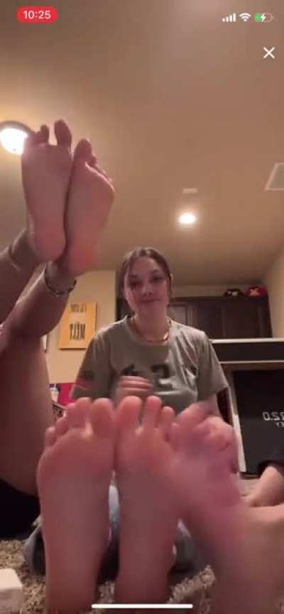Clip 3 I hope the guy payed $100 who requested all 3 to show soles lmao. If not I’ll delete this Mylah.