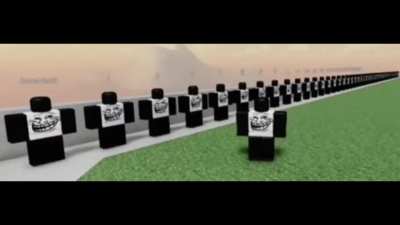 Photo of Black League soldiers moments before marching westward and beginning the Great Trial