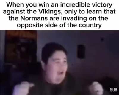 Poor Harold could not catch a break