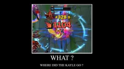 kayle went poof