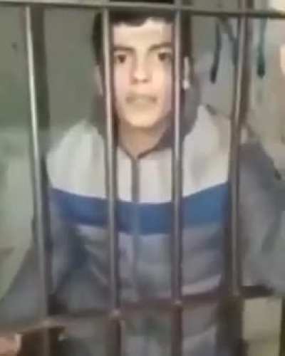 El vídeo del chabón en cana gritando re duro