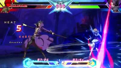 Day 3 of playing BBTAG online.