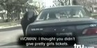 To avoid a ticket